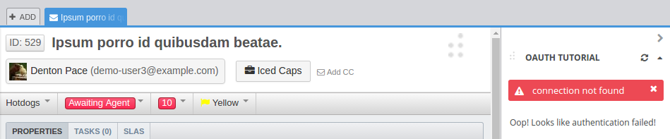 Using OAuth - DeskPRO React SDK