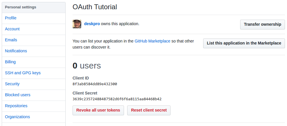 Using OAuth - DeskPRO React SDK